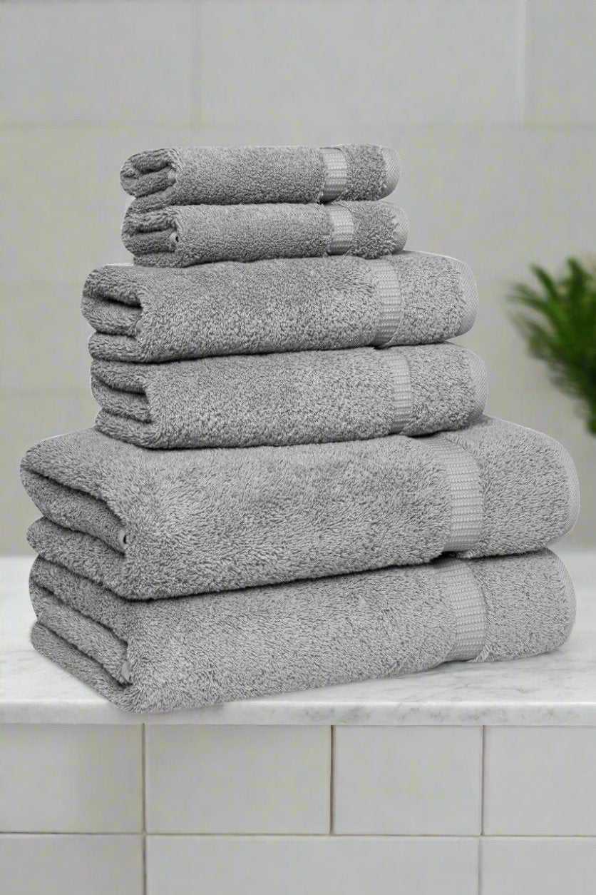 Serenity Luxury Hotel Collection Turkish Towels Silver