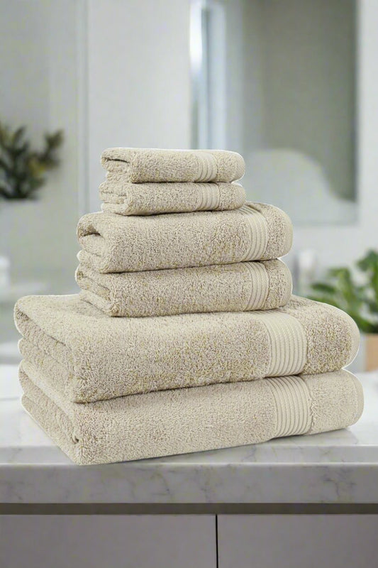 Allure Turkish Brown Rice Towel Collection