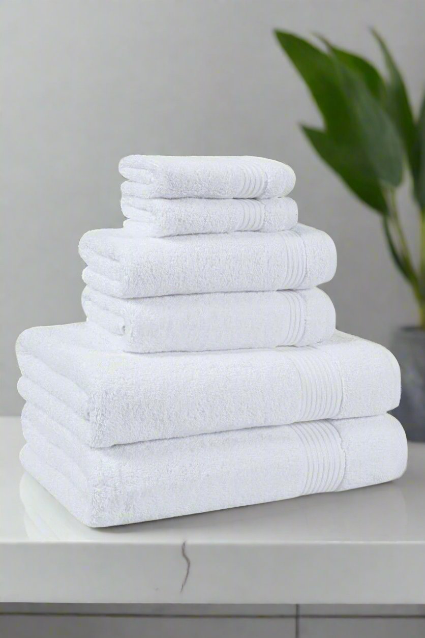 Allure Turkish White Towel Collection