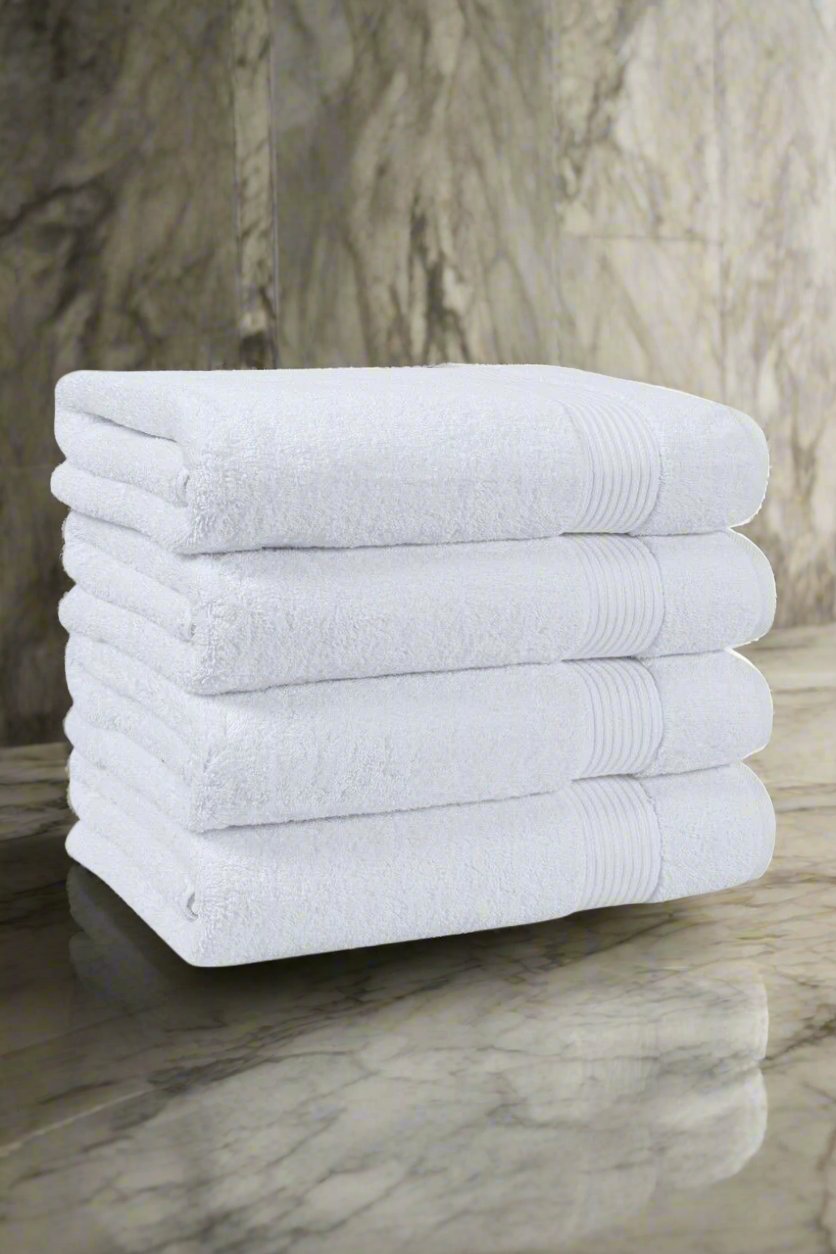 Allure Turkish White Towel Collection